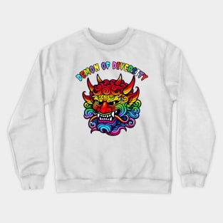 Pride month devil Crewneck Sweatshirt